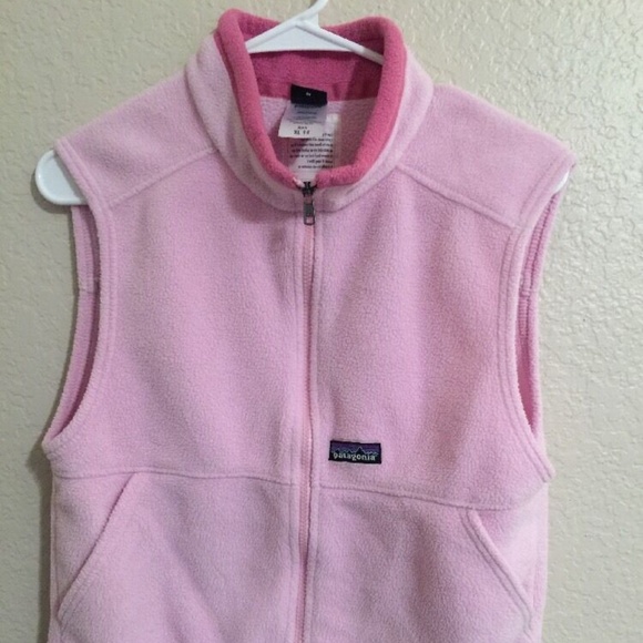 Patagonia Other - PATAGONIA Kids xl 14  Fleece Vest Full Zip light p
